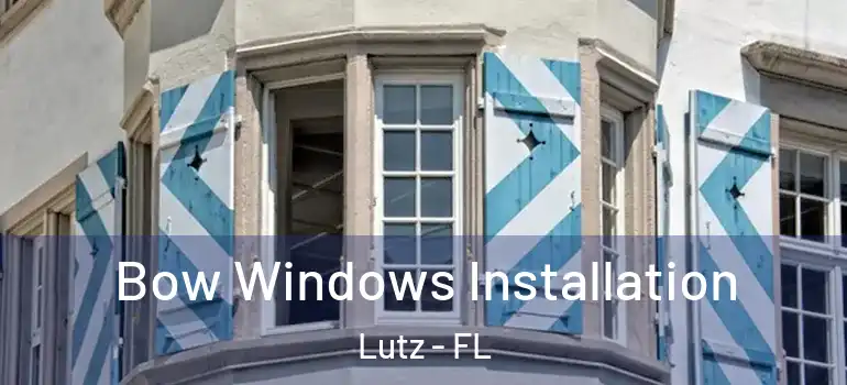 Bow Windows Installation Lutz - FL