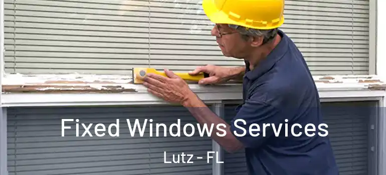 Fixed Windows Services Lutz - FL
