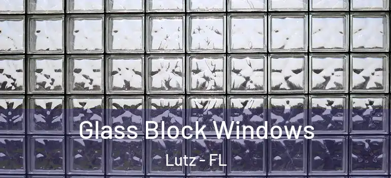 Glass Block Windows Lutz - FL