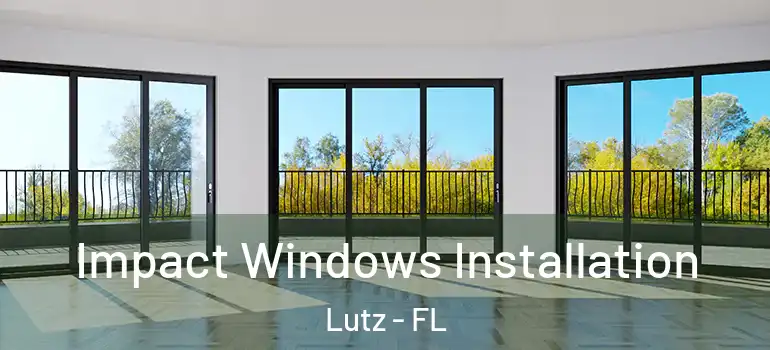 Impact Windows Installation Lutz - FL