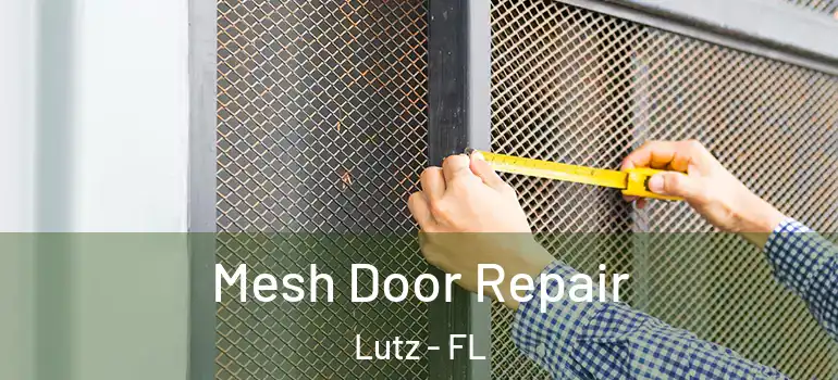 Mesh Door Repair Lutz - FL