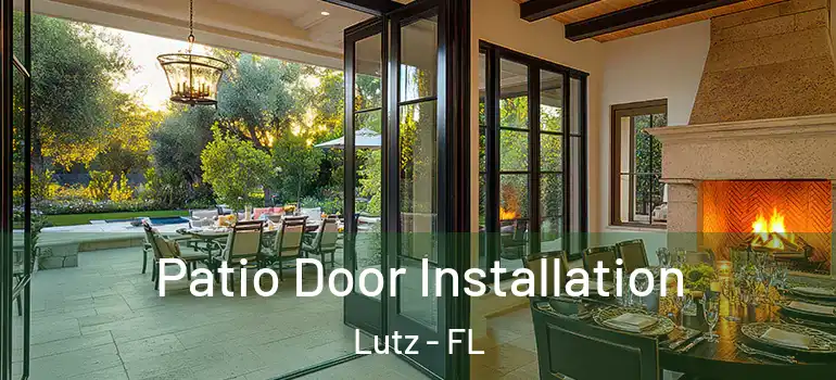 Patio Door Installation Lutz - FL