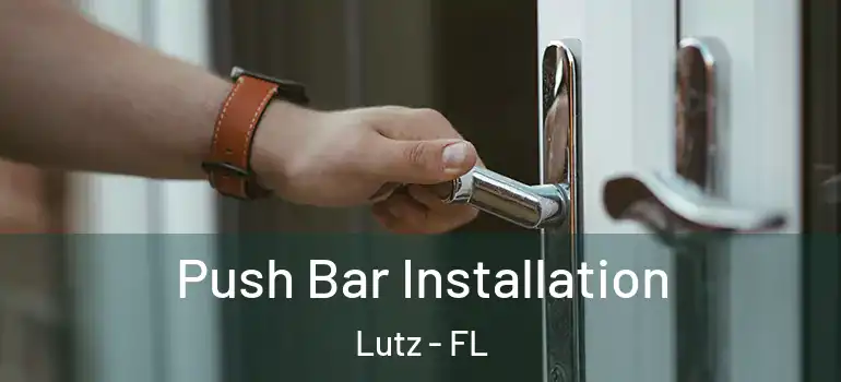 Push Bar Installation Lutz - FL