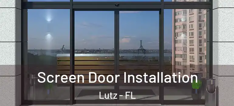 Screen Door Installation Lutz - FL