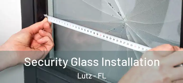 Security Glass Installation Lutz - FL