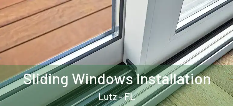 Sliding Windows Installation Lutz - FL