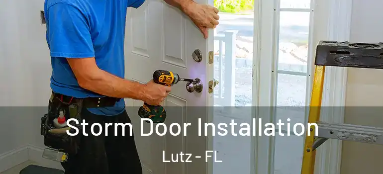 Storm Door Installation Lutz - FL