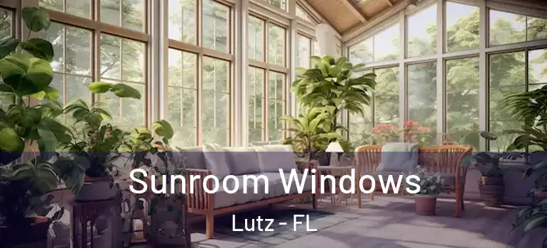 Sunroom Windows Lutz - FL