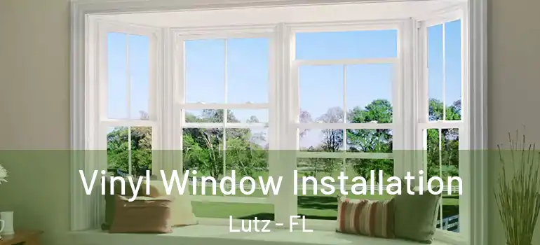 Vinyl Window Installation Lutz - FL
