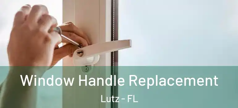 Window Handle Replacement Lutz - FL