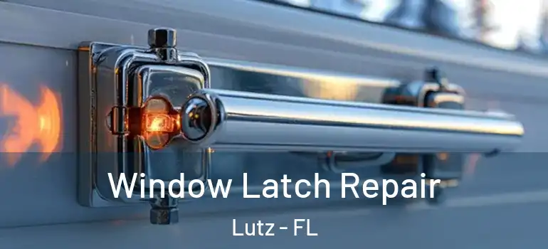 Window Latch Repair Lutz - FL